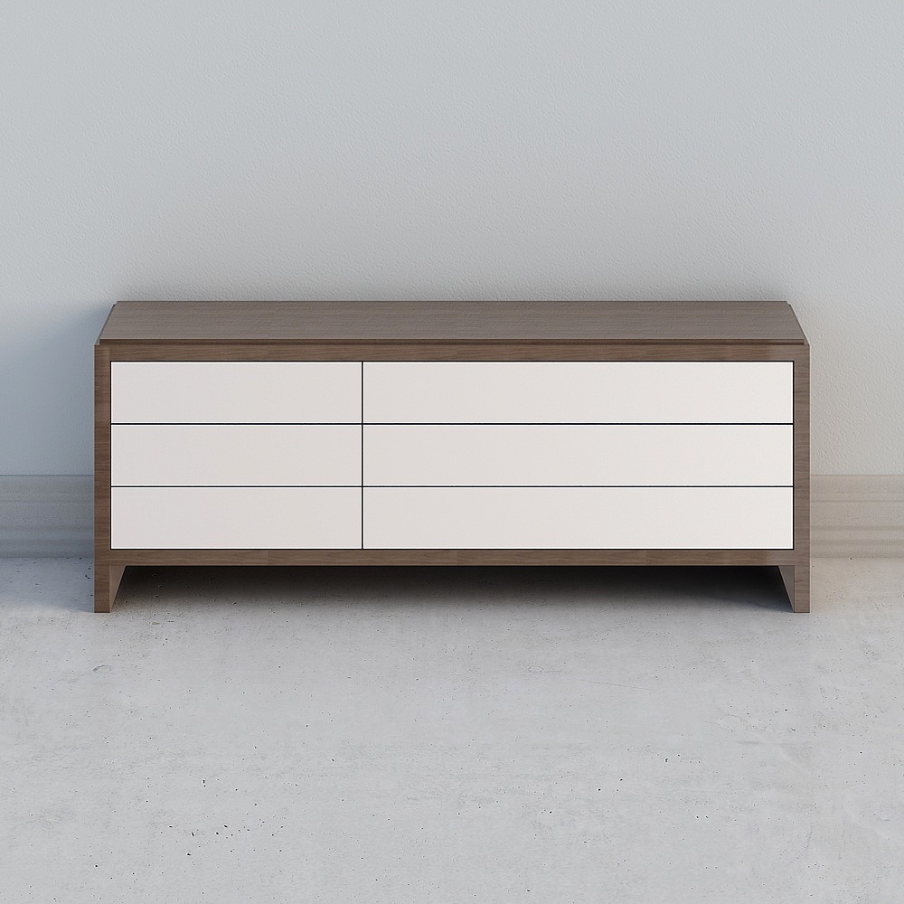 76 modern Chinese style master bedroom side cabinet&mdash;LS