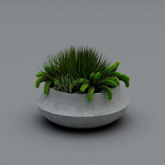 Urban Greenery 3D model