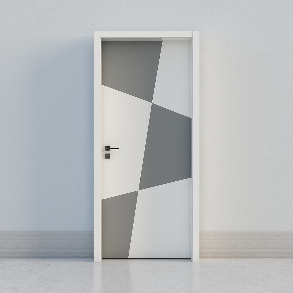 modern grey door