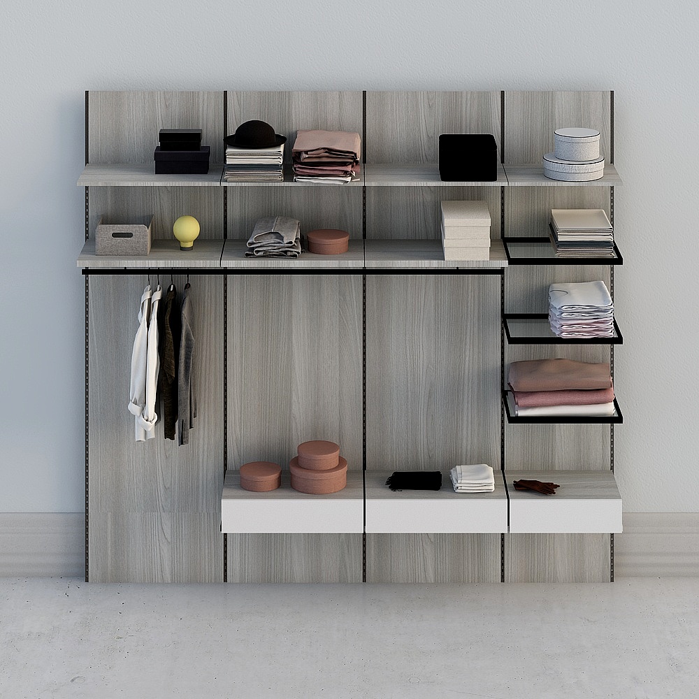Modern Minimalist Closet 3D model