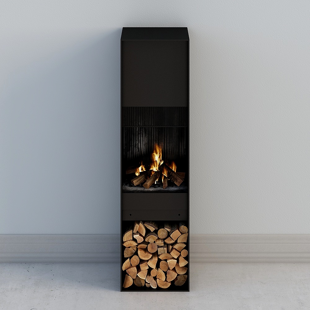 Modern Fireplace Combination