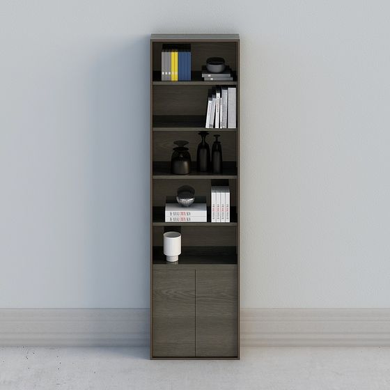 Urban Elegance Bookshelf 3D model