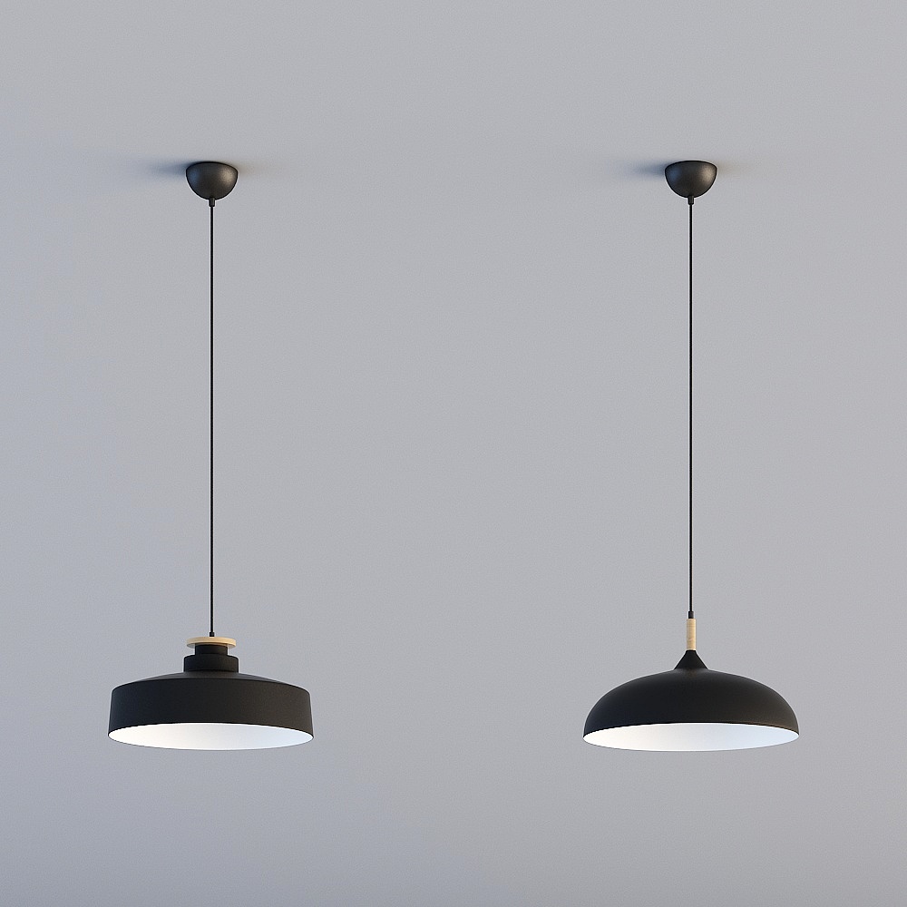 Urban Elegance 3D Model Pendant Light