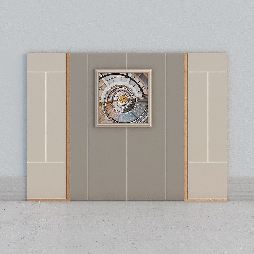 Background wall of master bedroom