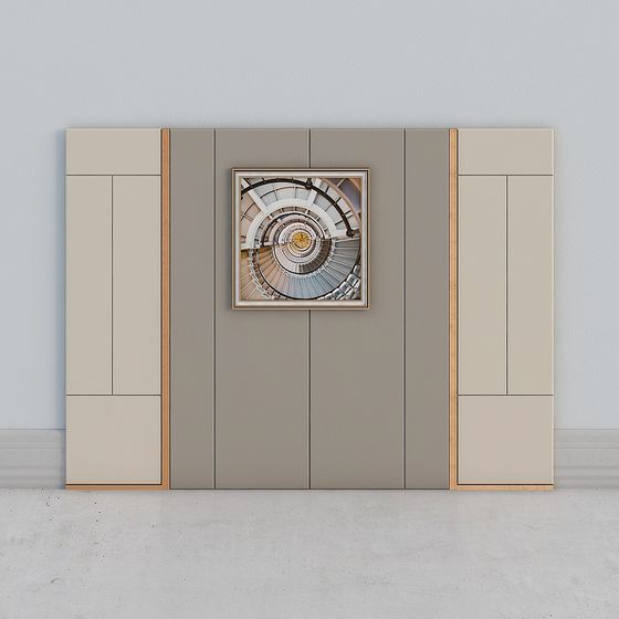 Spiral Staircase Frame 3D model