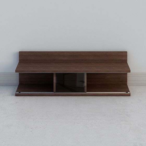 City Window TV Stand 3D model