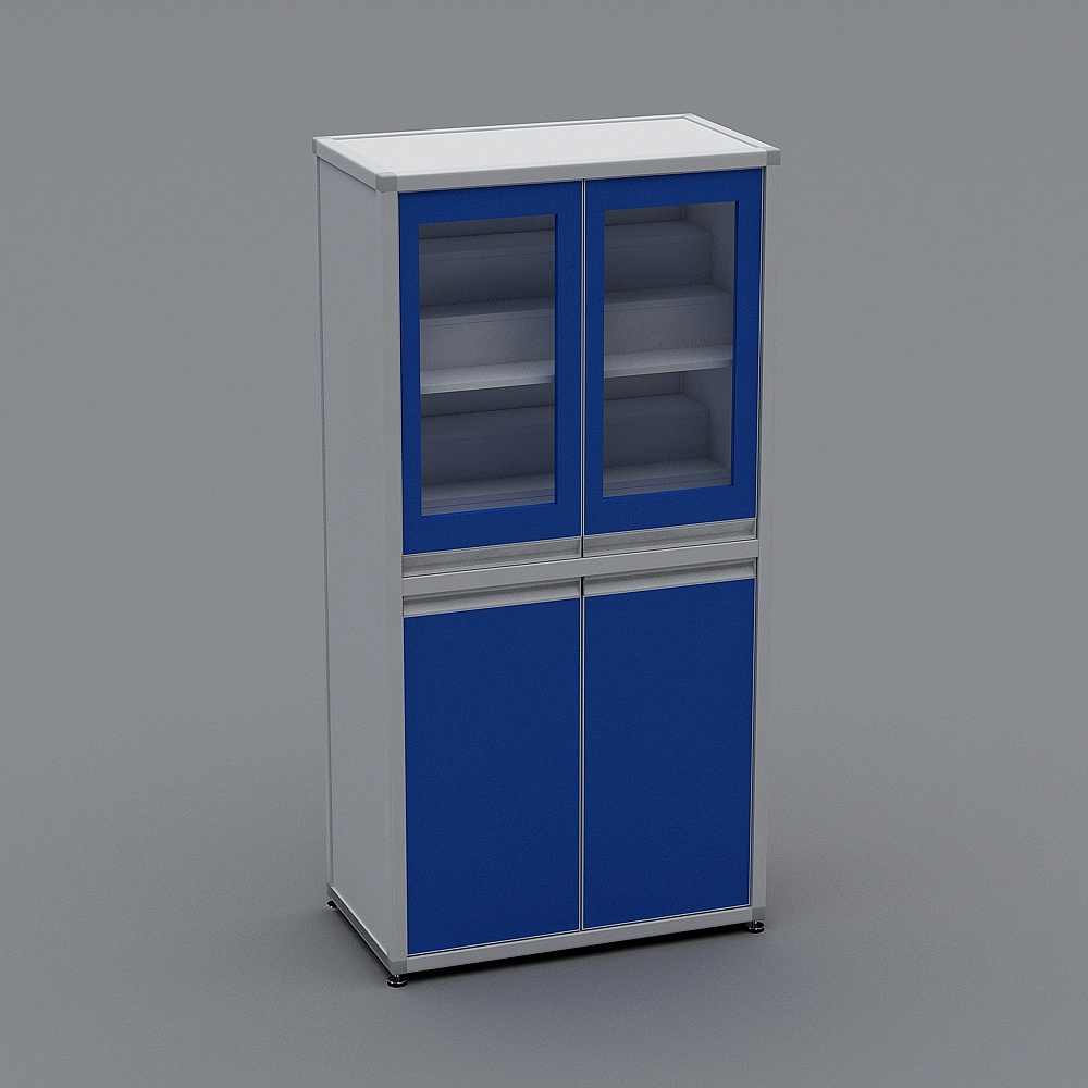 The medicine cabinet 900 has a lock