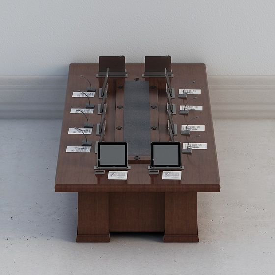 Modern Conference Table 3D model for Collaborative Spaces