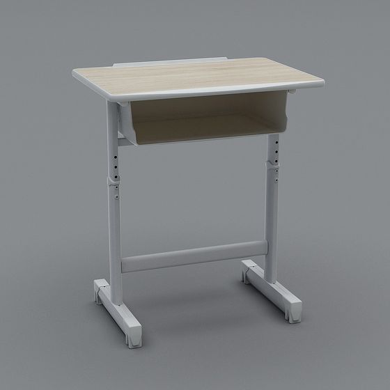 Escritorio de escuela con pupitre