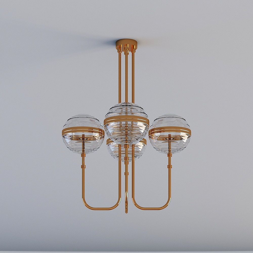 Modern minimalist chandelier 4