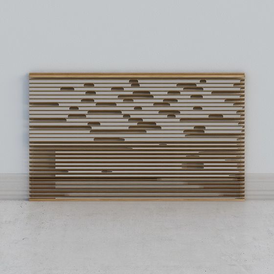 Lattice Panel 3D Model for Modern Design