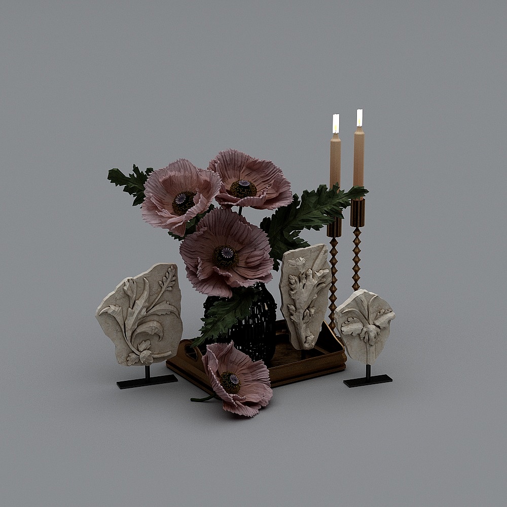 Swing 1 colorful flowers