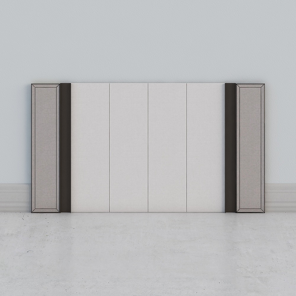 Background wall of master bedroom