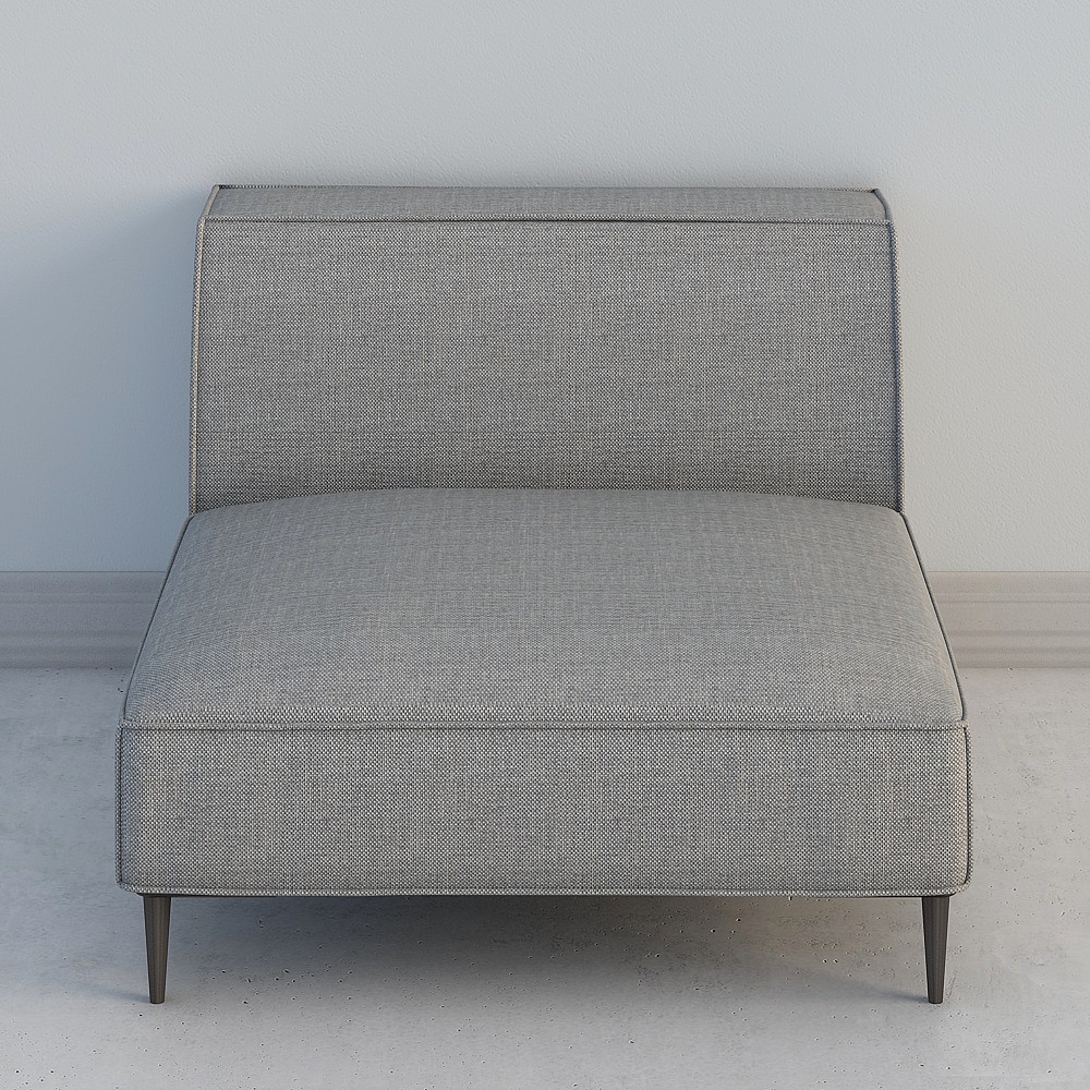 Armless Sofa- Plains-B28B-1