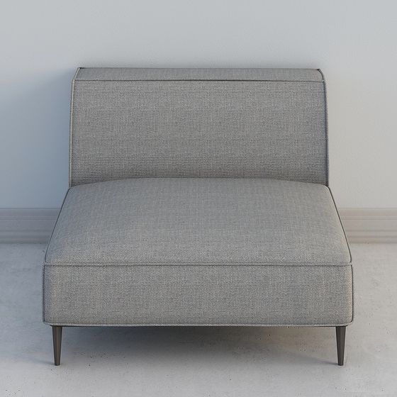 Armless Sofa- Plains-B28B-1