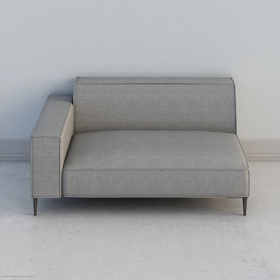 싱글 팔걸이 소파 - 평원 - B28A-1