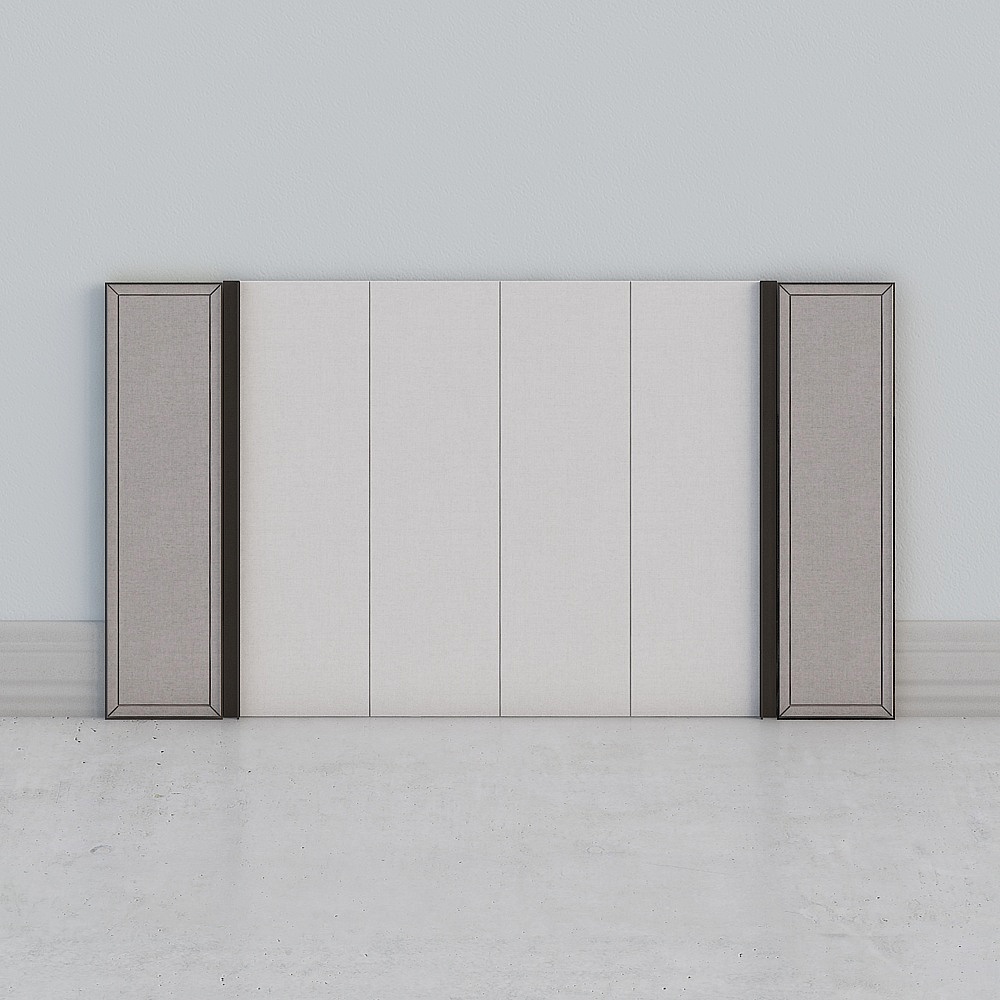 Background wall of master bedroom