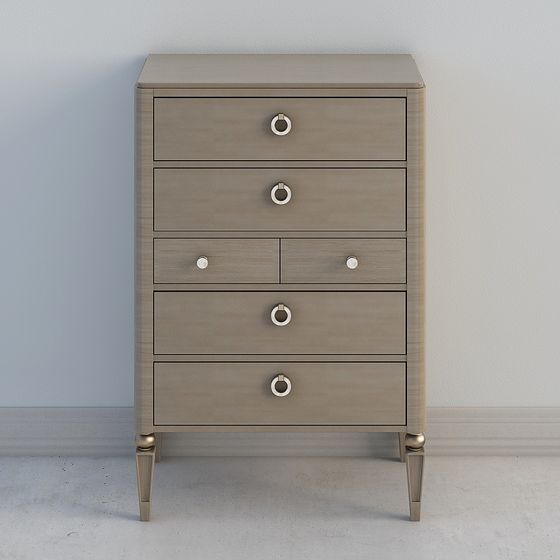 Savannah Savannah Mỹ sang trọng nhẹ nhàng thanh lịch Six Tủ