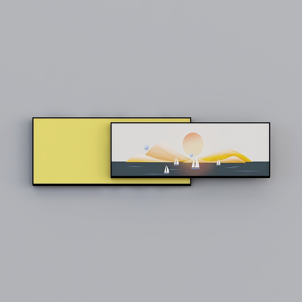 Meraviglioso Quadro - Moderno Minimalista - L-1982-31880 - Quadro Decorativo