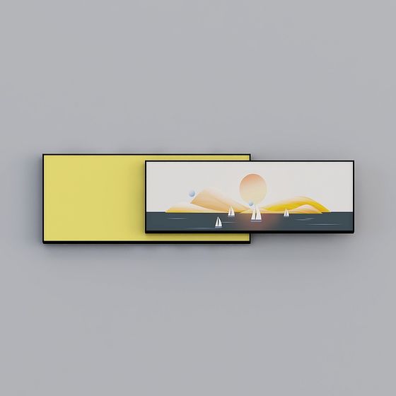 Meraviglioso Quadro - Moderno Minimalista - L-1982-31880 - Quadro Decorativo