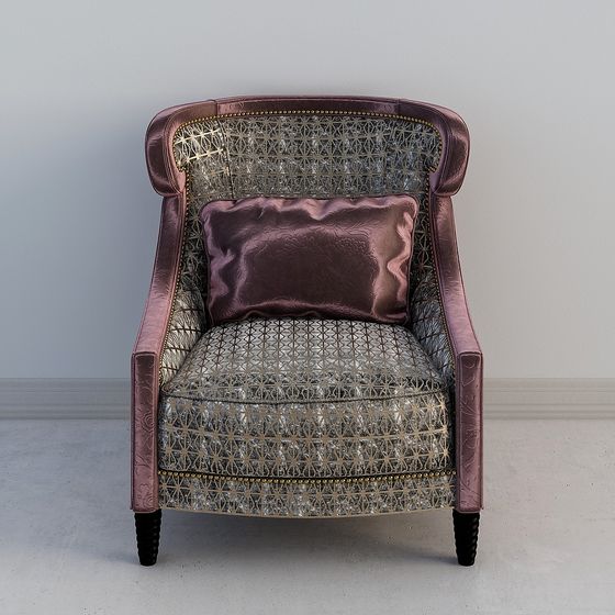 Vintage Style 3D Model Chair for Modern Design