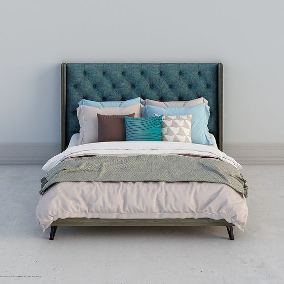 Urban Comfort Bed 3D model