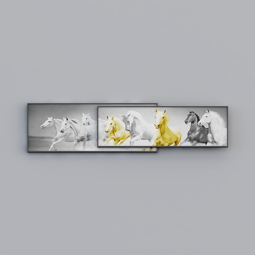 Glorious Good Paintings - Simple Modern-L-30213-1-2-Animal Pattern Decorative Paintings