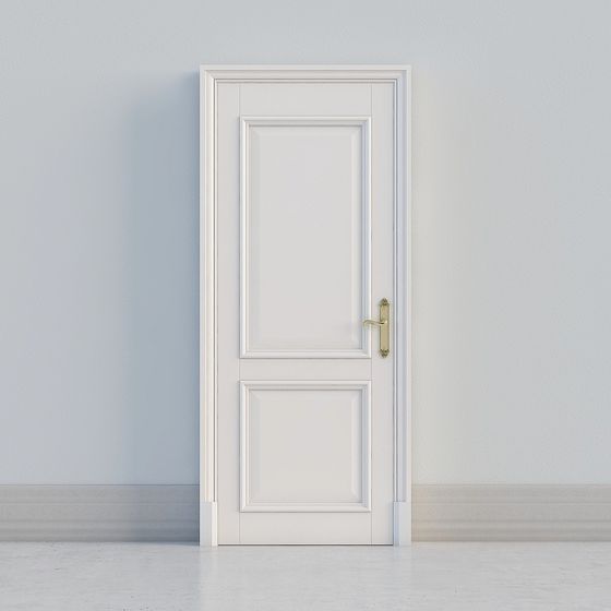 Pure Door 3D model for Modern Interiors