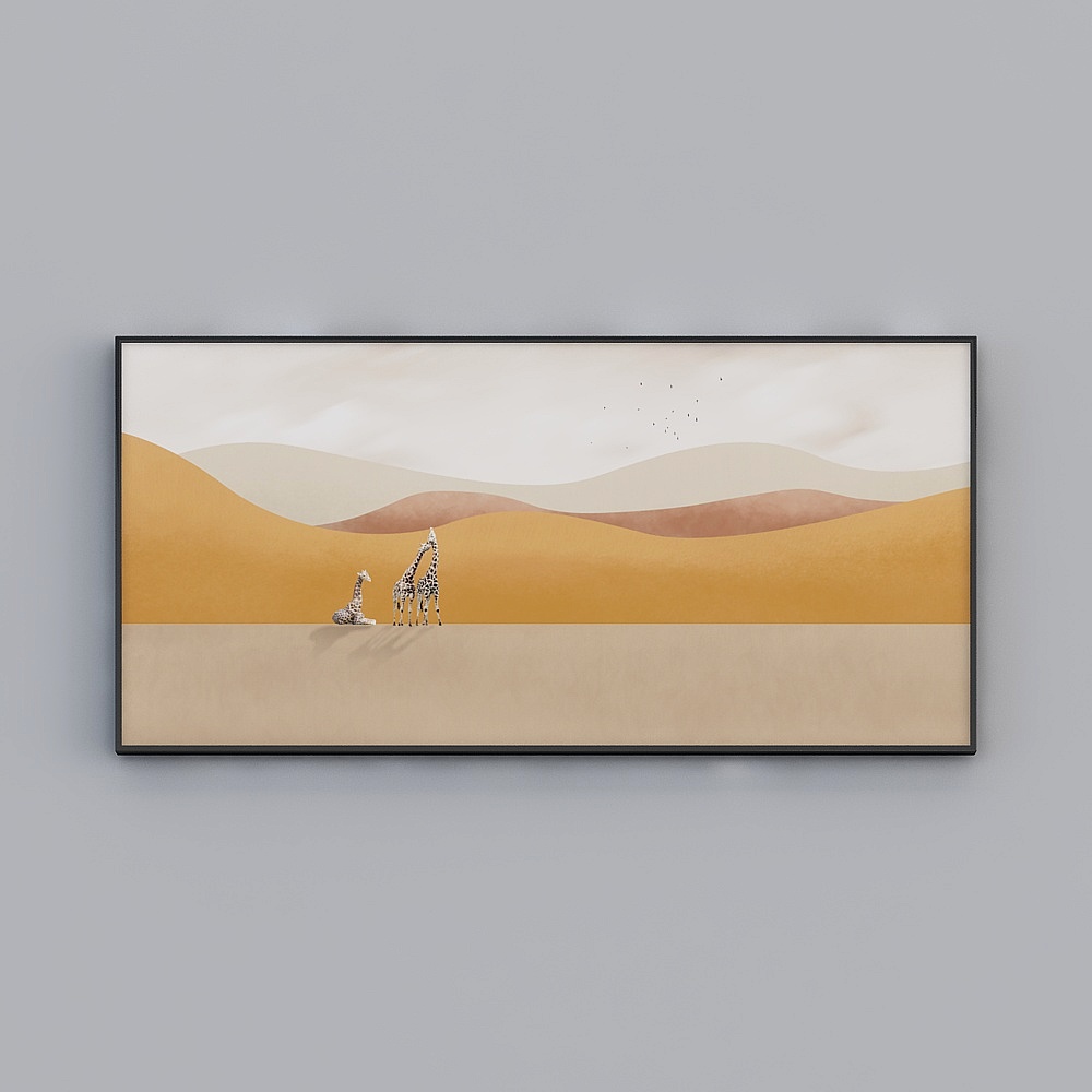 Glorious Fine Painting - Simple Modern - L-25603 - Landscape Decoration Painting