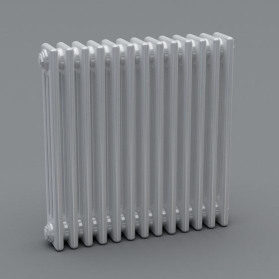 Retro Radiator 3D Model for Warm Interiors