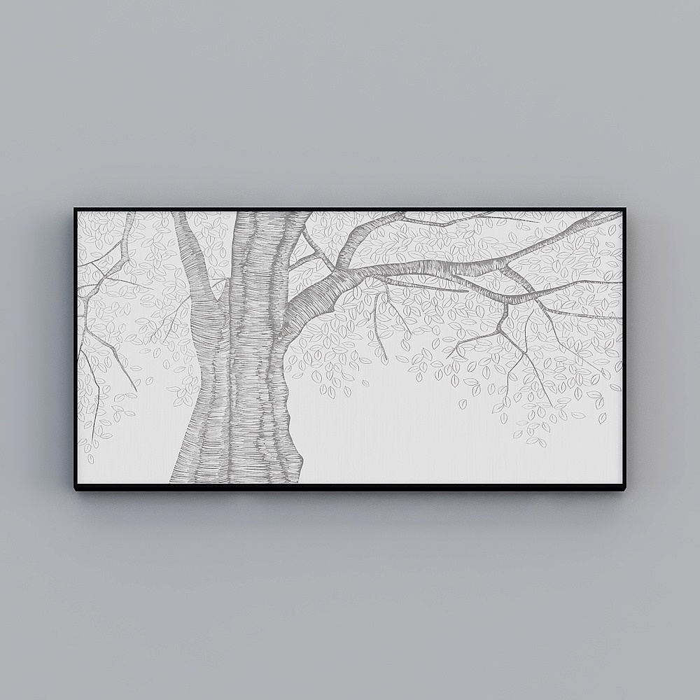 Sevio - Modern Minimalist - L-9691 - Decorative Painting