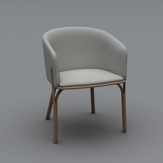 Cozy Lounge Chair 3D model