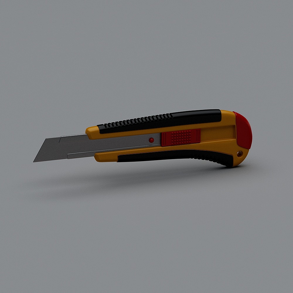 Utility Knife 3D model for Creative Projects