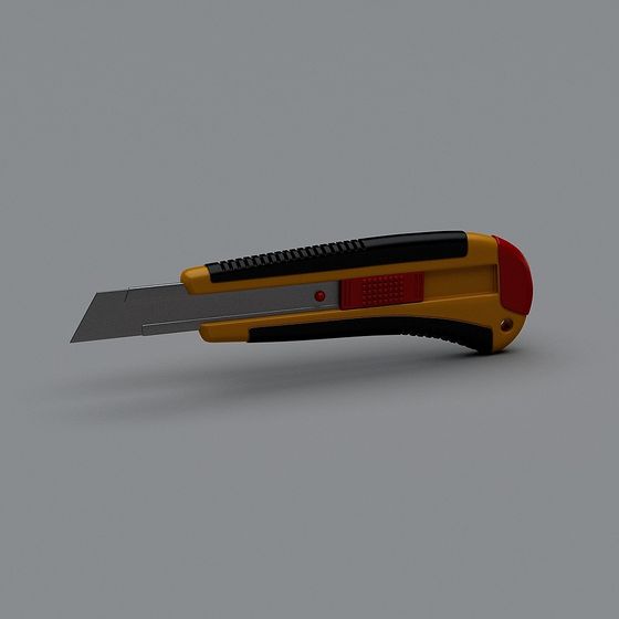 Utility Knife 3D model for Creative Projects