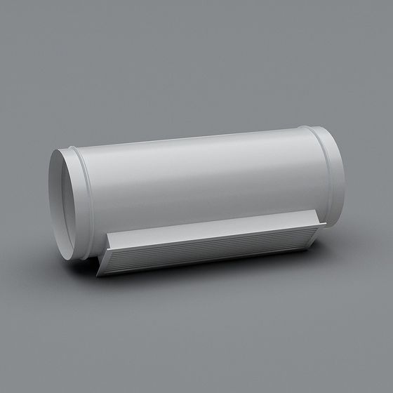 Modern Low-Polygon Air Conditioner 3D Model