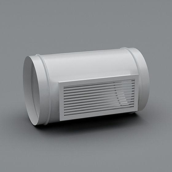 Industrial Duct 3D model for Modern Design