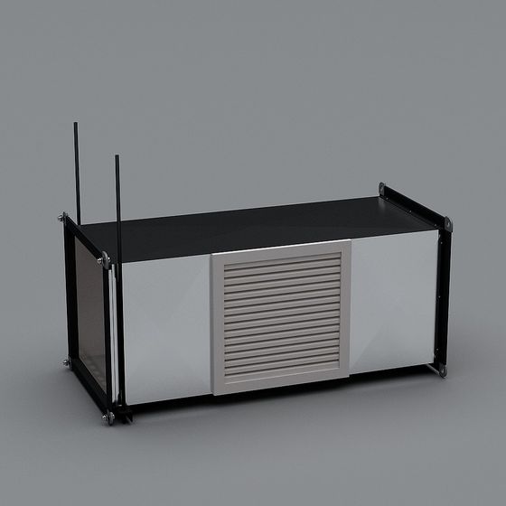 Industrial Air Conditioner Cabinet 3D model