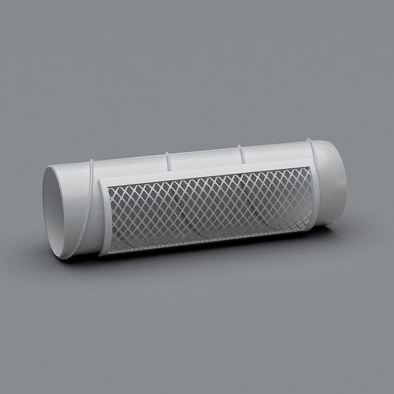 Stylish Industrial Ventilation Duct 3D model