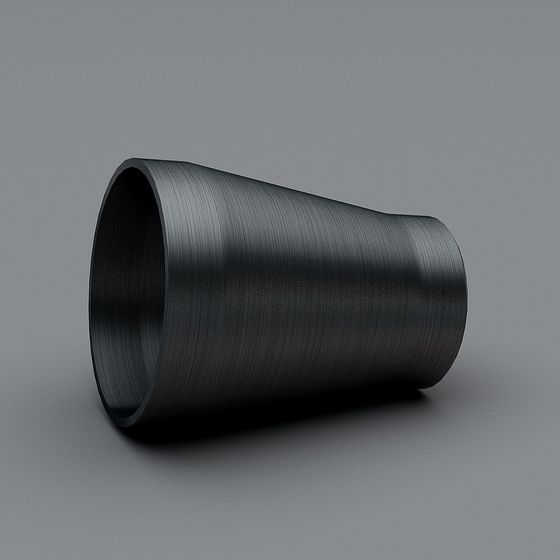 Industrial Metal Tube 3D model