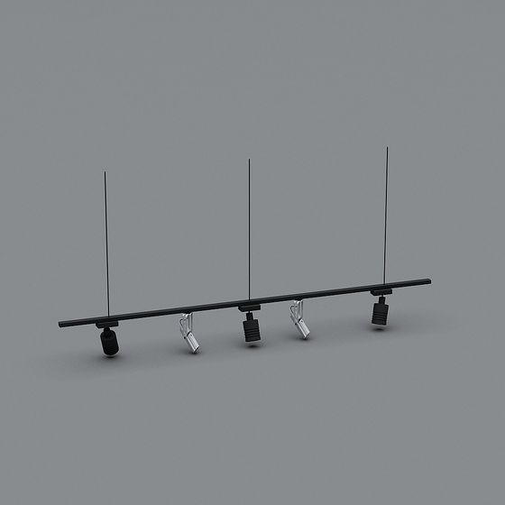 Linear Light Fixture 3D model