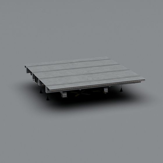 Urban Podium 3D model for Modern Spaces
