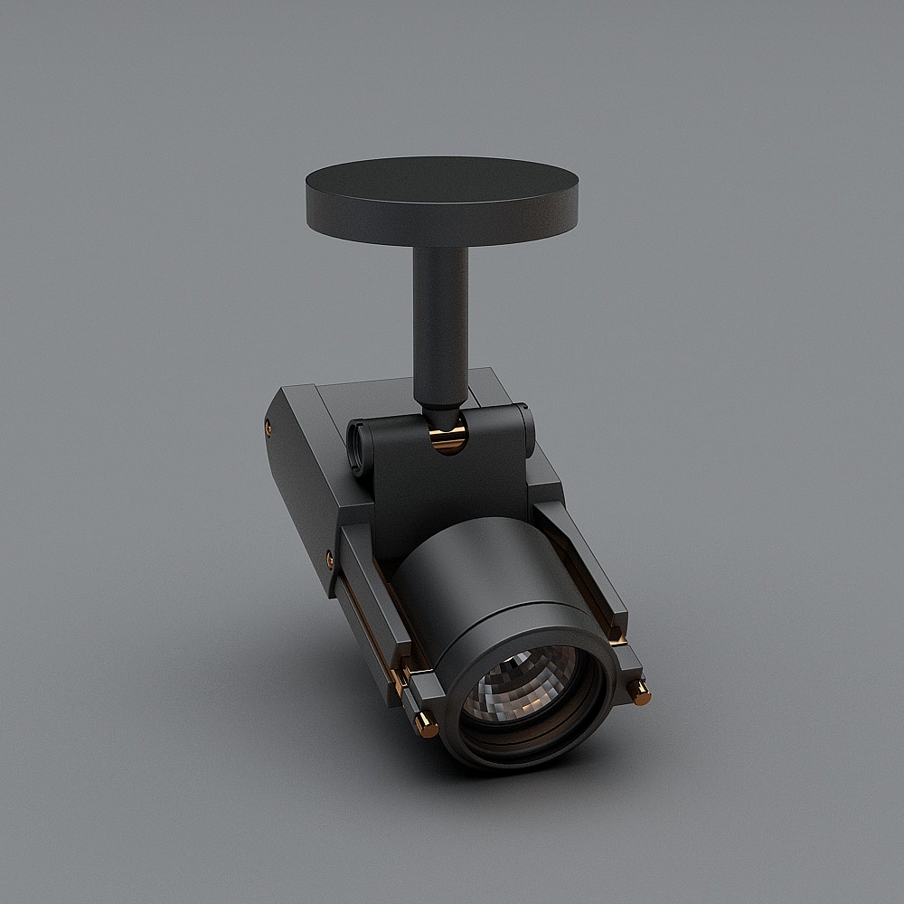 Stylish Track Light 3D model Design