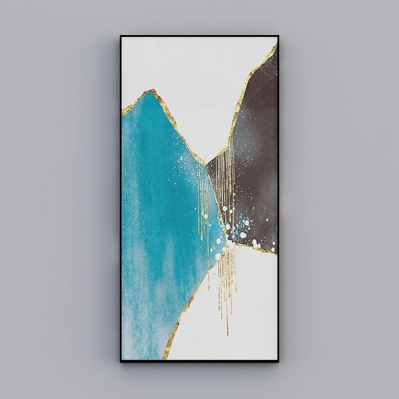Fission Realm 3D model - Abstract Art Design