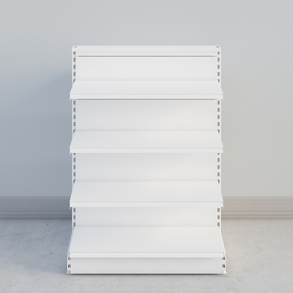 Double sided shelves