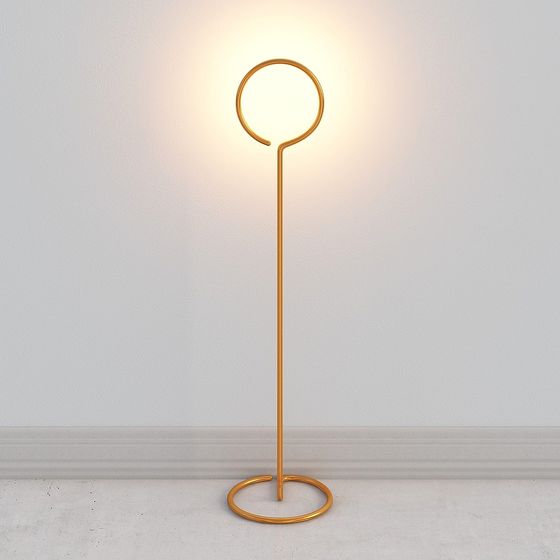 Halo Floor Lamp 3D model