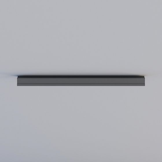Elegant Floating Light Strip 3D model for Creative Spaces