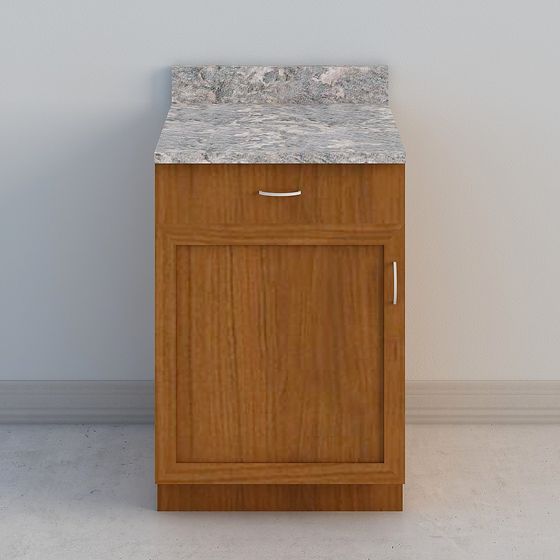 Minimalist Bathroom Cabinet 3D model