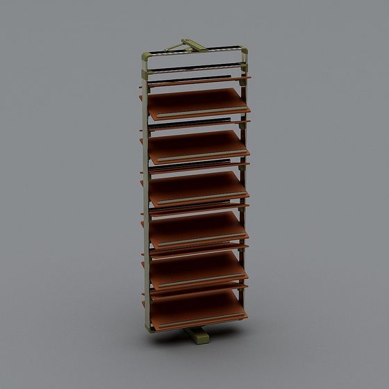 Urban Shelf 3D model for Modern Interiors
