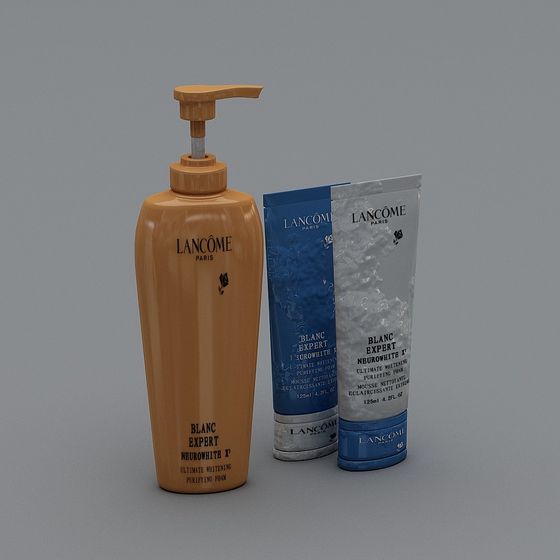 Elegant Lancôme Blanc Expert 3D model