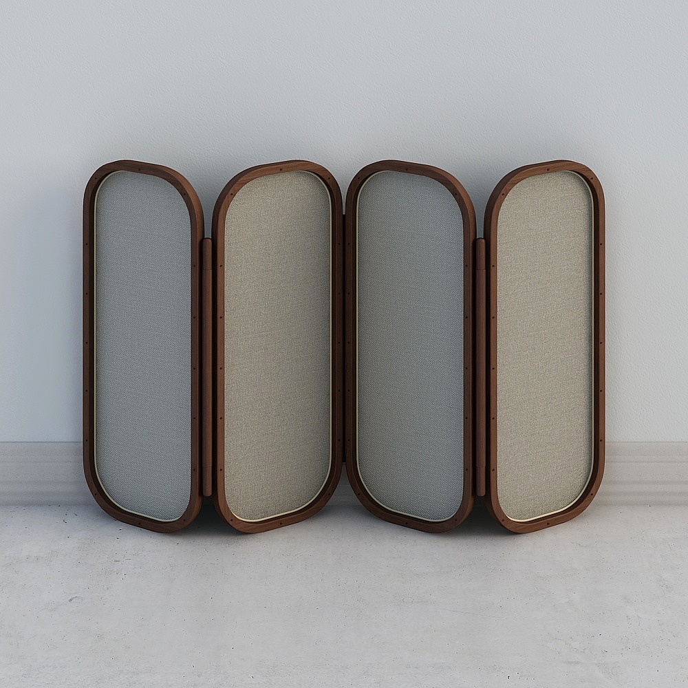 Scroll Folding Screen